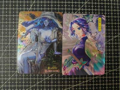 铃鹿第六期（提示一：自制卡难免瑕疵，可能存在撞角爆边等出厂瑕疵，介意慎拍；提示二：参拍请慎重，跑单押金不退的）） - 菈妮蝴蝶忍镭光对卡