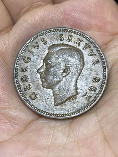 2025年第七十三场(总第九十九场）外国好品散币(免佣金) 英属南非1951年1便士(乔治六世第三版，首发年仅发行2年)