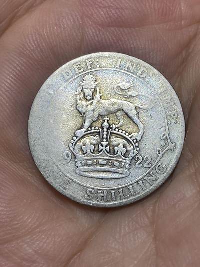 2025年第七十四场(总第一百场）外国好品散币(免佣金) - 英国🇬🇧1922年1先令银币(乔治五世第二版)