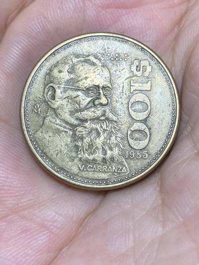 2025年第七十三场(总第九十九场）外国好品散币(免佣金) - 墨西哥🇲🇽1985年100比索