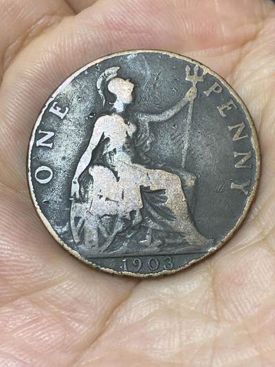 2025年第七十四场(总第一百场）外国好品散币(免佣金) - 英国🇬🇧1903年1便士(爱德华七世时期)