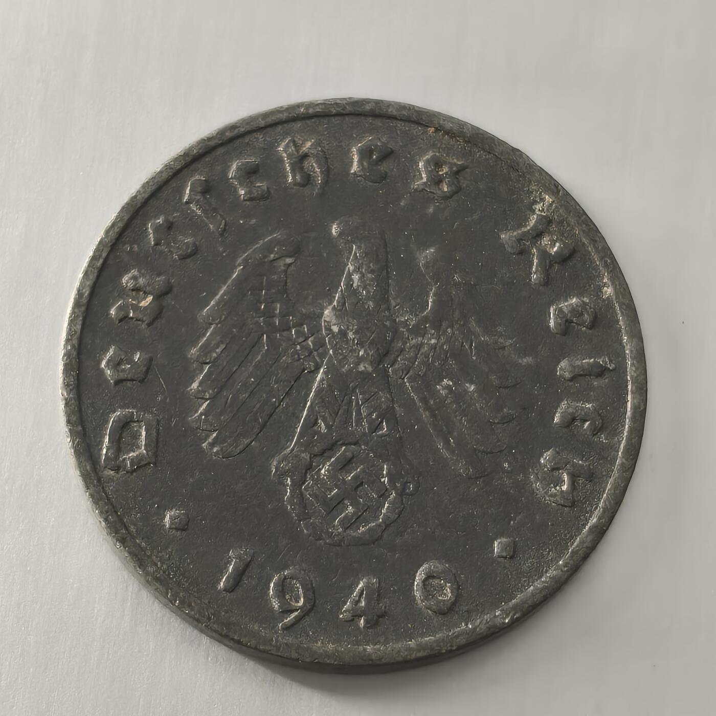 Krab外币市集Vol.22 德国1940年10芬妮