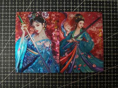 铃鹿第六期（提示一：自制卡难免瑕疵，可能存在撞角爆边等出厂瑕疵，介意慎拍；提示二：参拍请慎重，跑单押金不退的）） - 扈三娘0607粗闪