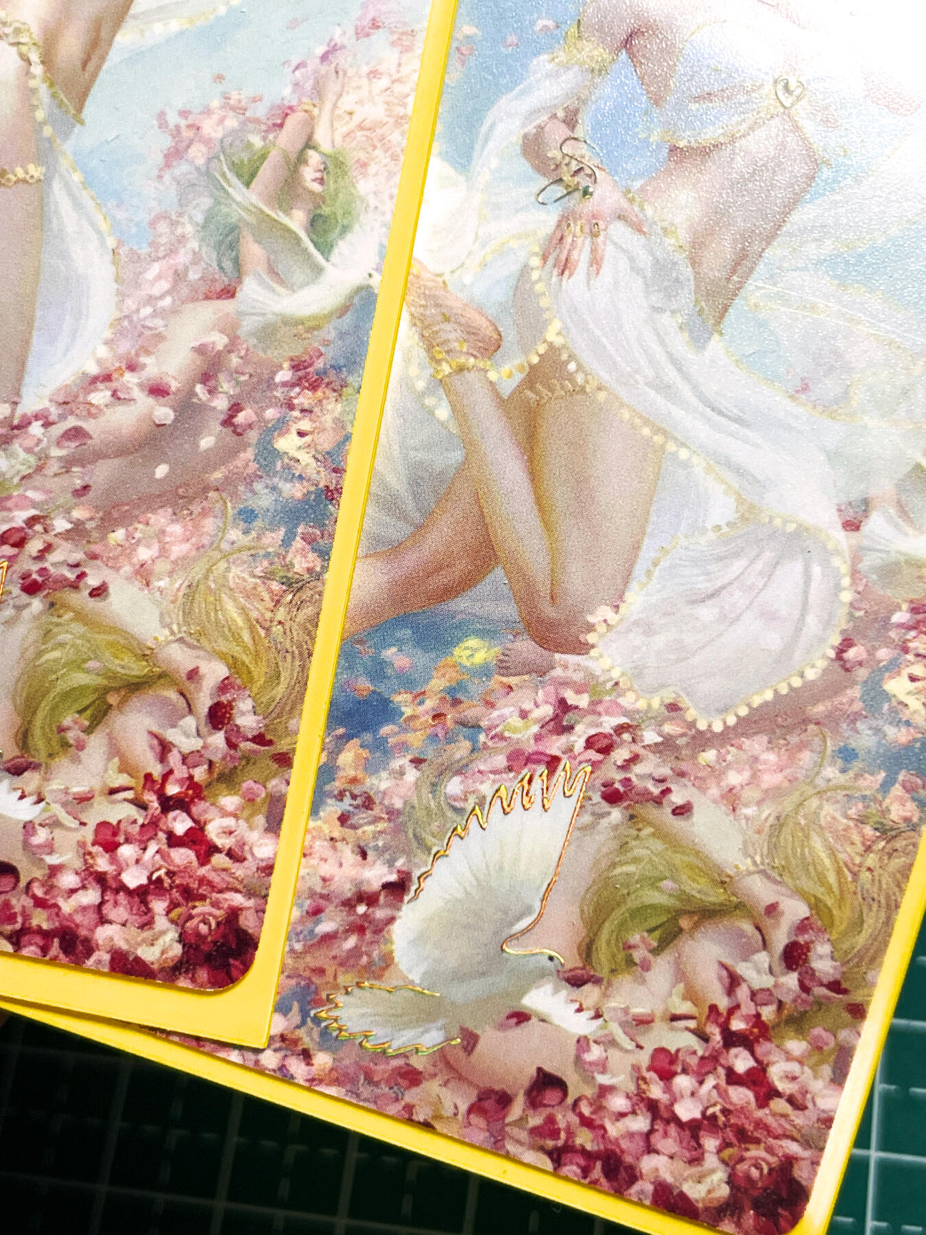 显眼宝25期 颜值精选 燎原卡牌 焱卡文化 刷子 妖姬传 花妖 幻普一对2张  63*88