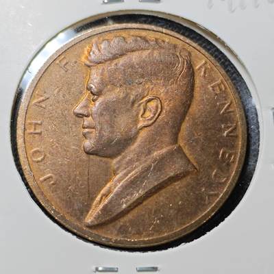KK钱币收藏小铺 第314期 2月预留时间 周末发货 - 1961美国肯尼迪总统纪念章 