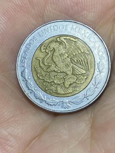 2025年第七十三场(总第九十九场）外国好品散币(免佣金) 墨西哥🇲🇽1993年1比索(早期版本，货币符号前带N)