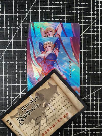 铃鹿第六期（提示一：自制卡难免瑕疵，可能存在撞角爆边等出厂瑕疵，介意慎拍；提示二：参拍请慎重，跑单押金不退的）） - 嘎嘎鸭艺术对卡4