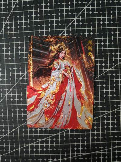 铃鹿第六期（提示一：自制卡难免瑕疵，可能存在撞角爆边等出厂瑕疵，介意慎拍；提示二：参拍请慎重，跑单押金不退的）） - 武则天粗闪