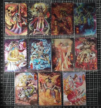 铃鹿第六期（提示一：自制卡难免瑕疵，可能存在撞角爆边等出厂瑕疵，介意慎拍；提示二：参拍请慎重，跑单押金不退的）） - 可可瑞听上古十大正神带九天玄女特卡粗闪