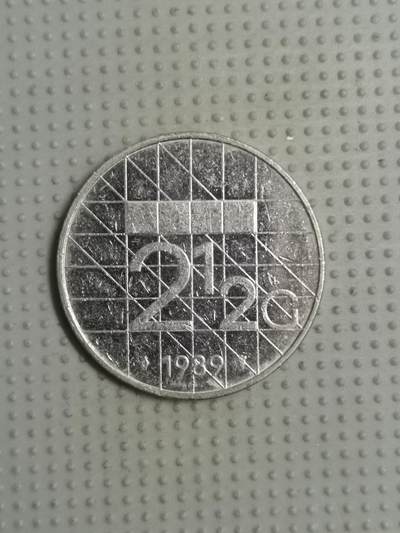 2025年第68场各国散币拍卖（总第68场） - 荷兰1989年2.5盾