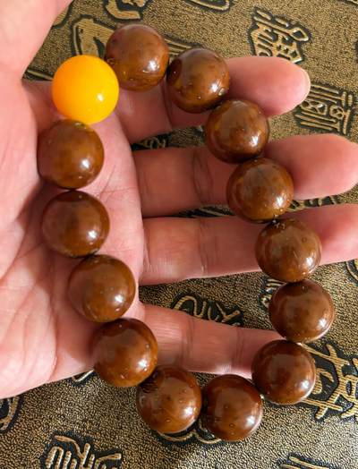 手串，小玉件杂项 紫金鼠手串