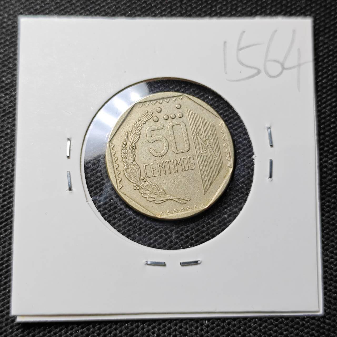 KK钱币收藏小铺 第315期 2月预留时间 周末发货 1993秘鲁50分 
