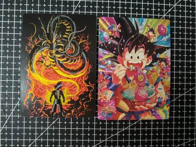 铃鹿第六期（提示一：自制卡难免瑕疵，可能存在撞角爆边等出厂瑕疵，介意慎拍；提示二：参拍请慎重，跑单押金不退的）） - 奇点龙珠粗闪对卡