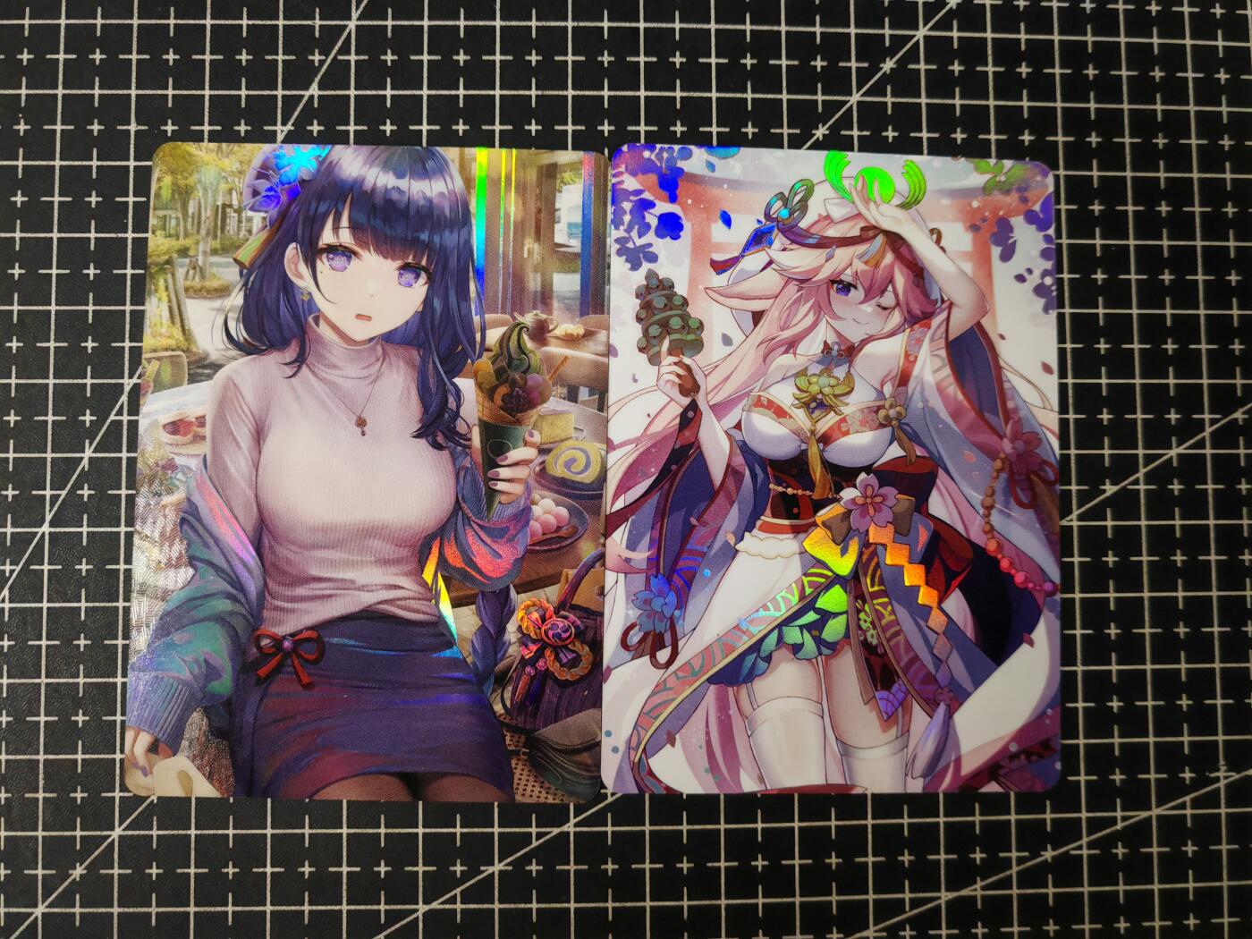 铃鹿第六期（提示一：自制卡难免瑕疵，可能存在撞角爆边等出厂瑕疵，介意慎拍；提示二：参拍请慎重，跑单押金不退的））