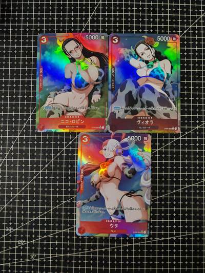 铃鹿第六期（提示一：自制卡难免瑕疵，可能存在撞角爆边等出厂瑕疵，介意慎拍；提示二：参拍请慎重，跑单押金不退的）） - 奶牛海贼套