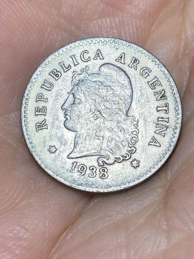 2025年第七十三场(总第九十九场）外国好品散币(免佣金) 较少–阿根廷🇦🇷1938年10分