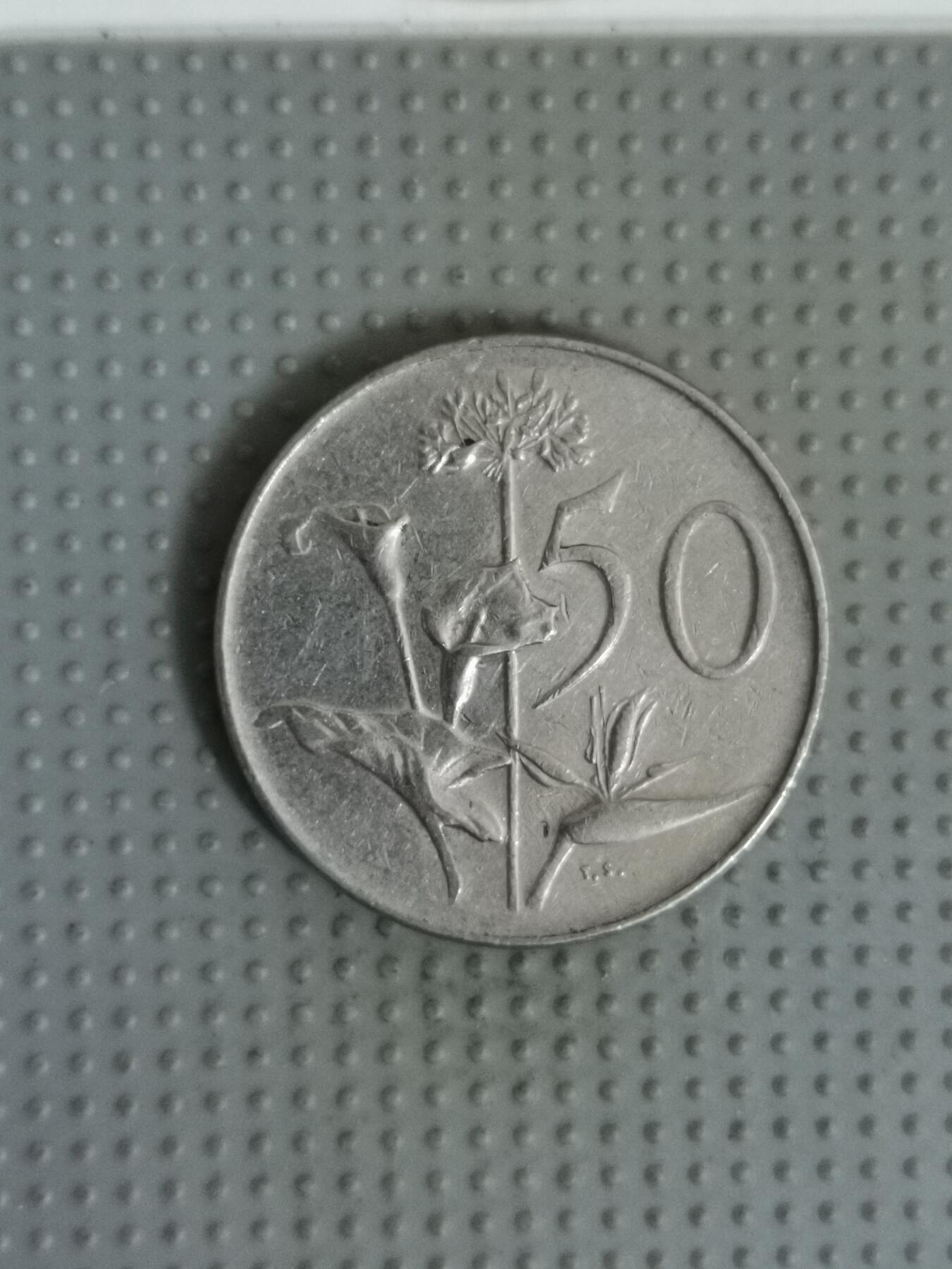 2025年第69场各国散币拍卖（总第69场） 南非1966年50分