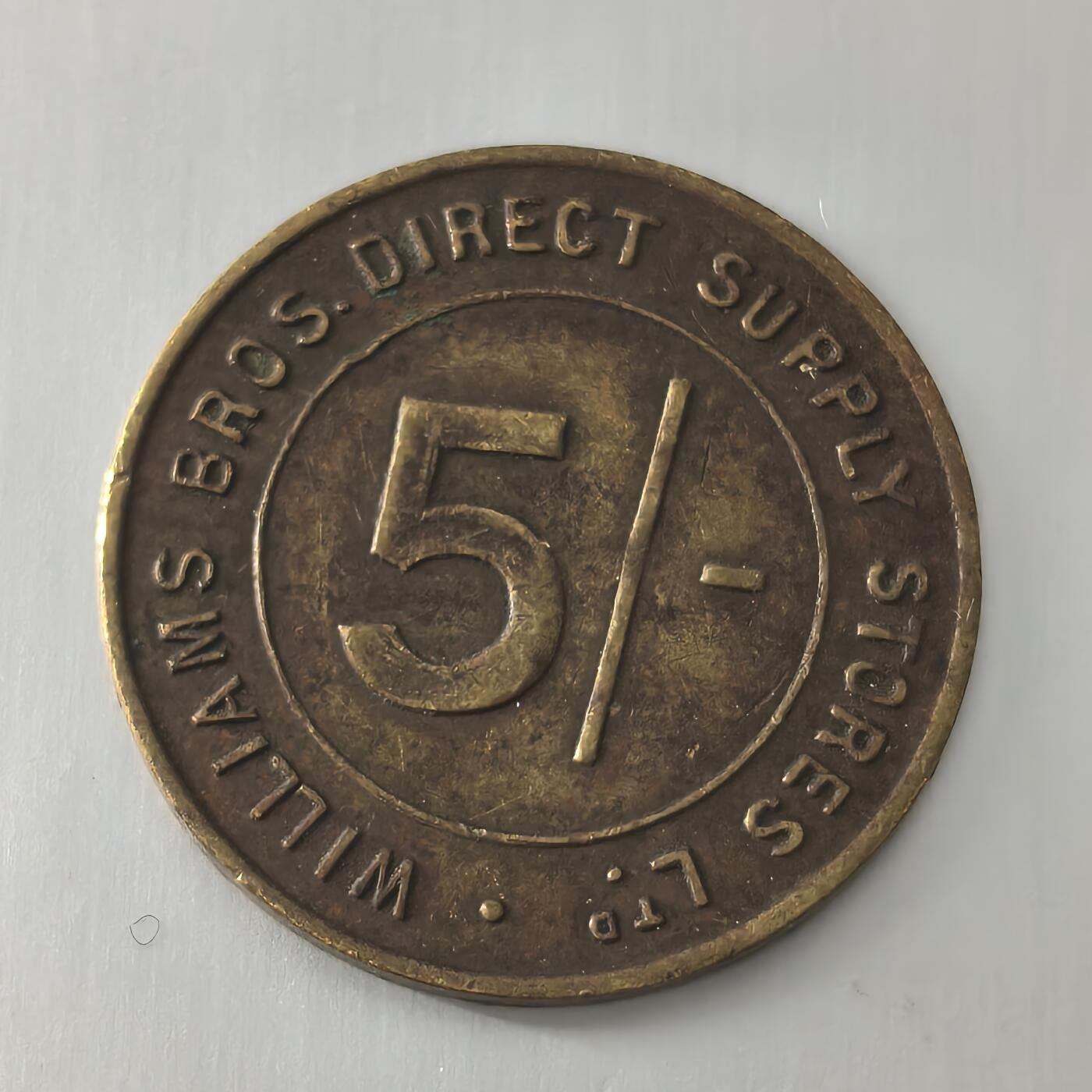 Krab外币市集Vol.22 英国19世纪5便士代币