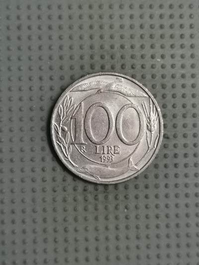 2025年第68场各国散币拍卖（总第68场） - 意大利1993年100里拉