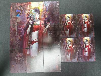 天玑星卡拍第一百零九期《7.31周四截拍》持续收拍收评中 满赠卡需备注 - 焱卡文化 妖姬传 红衣 九拼+四