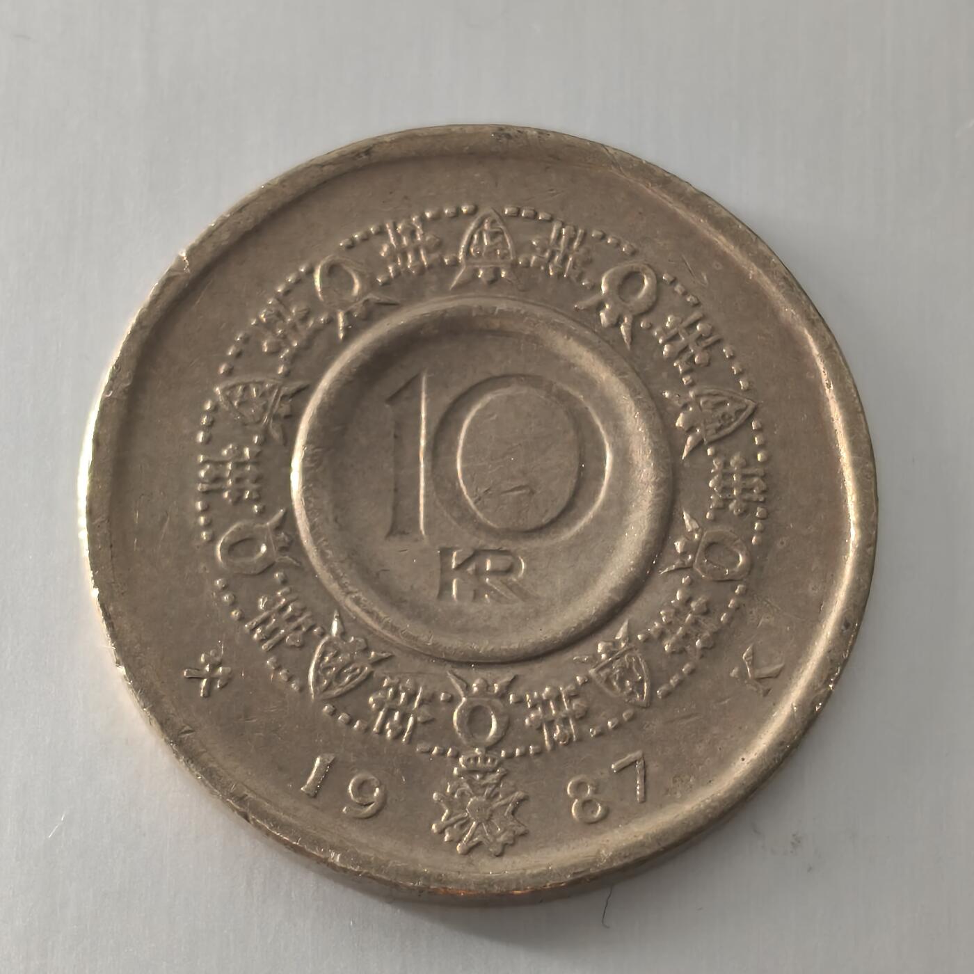 Krab外币市集Vol.22 挪威1987年10克朗