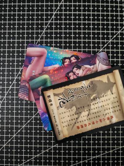 铃鹿第六期（提示一：自制卡难免瑕疵，可能存在撞角爆边等出厂瑕疵，介意慎拍；提示二：参拍请慎重，跑单押金不退的）） - 嘎嘎鸭艺术对卡6