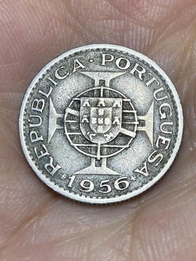 2025年第七十三场(总第九十九场）外国好品散币(免佣金) 葡属安哥拉1956年2.5埃斯库多(葡萄牙海外省时期)