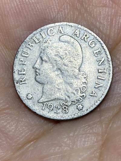 2025年第七十三场(总第九十九场）外国好品散币(免佣金) 少见–阿根廷🇦🇷1928年5分