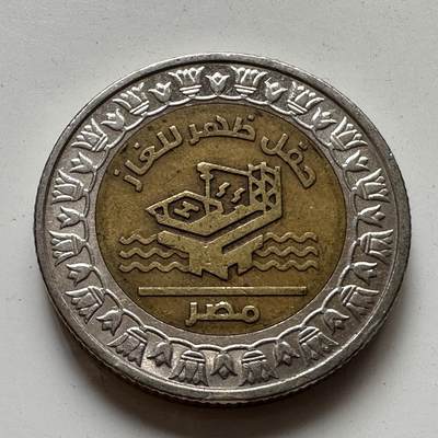 🌹外币初藏🌹🐯2025年第82场  每周二四六晚8️⃣点 接代拍 - 埃及2019年国家项目系列一镑纪念币b