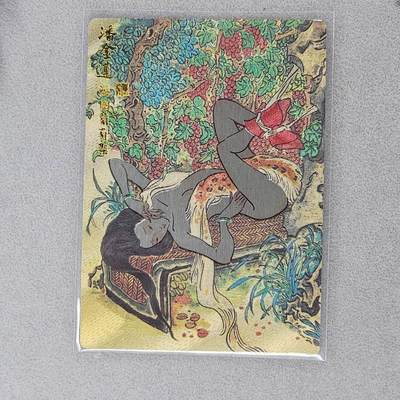 龙虎卡牌第48场 （无佣金，满120包邮，欢迎送拍，摩点开车） - 【编号73】粗闪卡 山衡一述 阿又-潘金莲