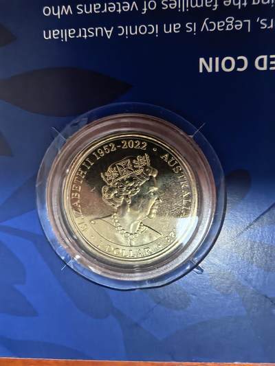 长老汇蛇年精选第三十场拍卖 2023澳大利亚家庭传承百年1元铝铜币，卡装，3万枚