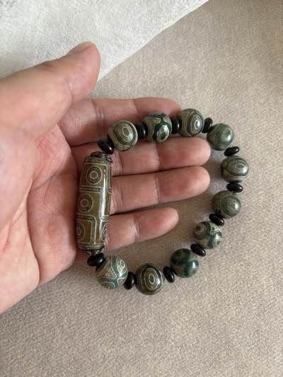 手串，小玉件杂项 天珠