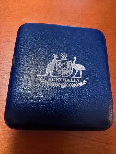 长老汇蛇年精选第三十场拍卖 1993澳大利亚保护土地1澳元精制银币，原盒证，2万枚，克书110美金