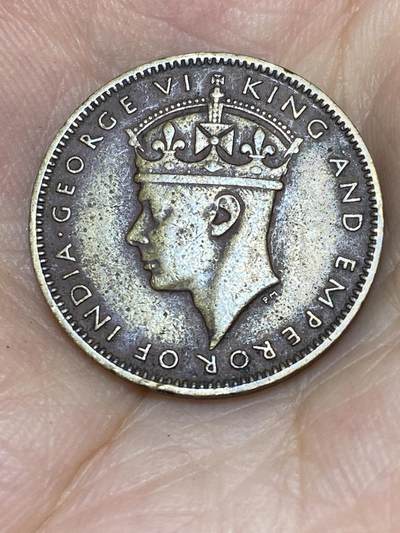 2025年第七十三场(总第九十九场）外国好品散币(免佣金) 少见–英属牙买加1945年半便士(乔治六世第二版)