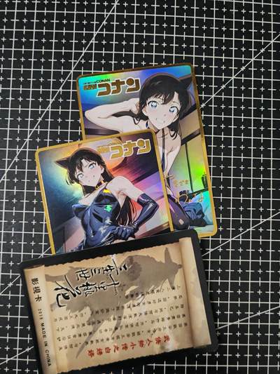 铃鹿第六期（提示一：自制卡难免瑕疵，可能存在撞角爆边等出厂瑕疵，介意慎拍；提示二：参拍请慎重，跑单押金不退的）） - 小兰艺术对卡