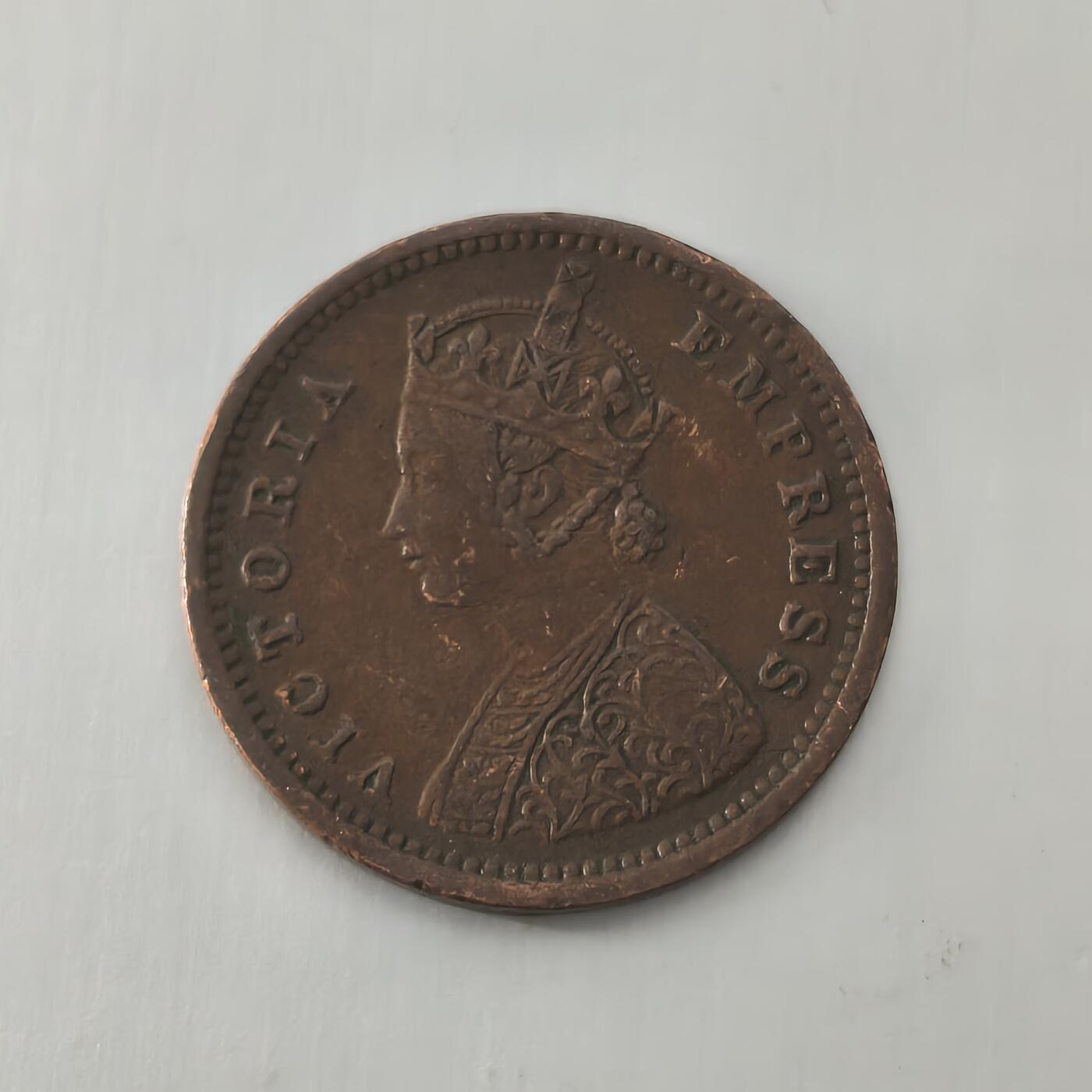 Krab外币市集Vol.22 英属印度1886年1/12安娜