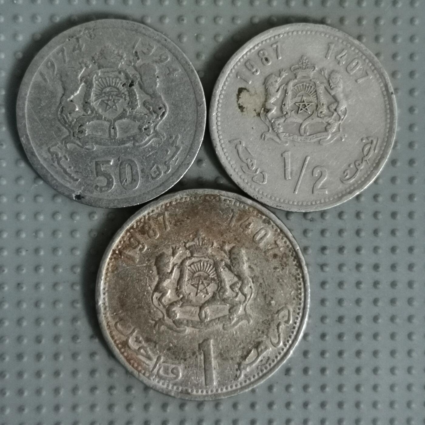 2025年第69场各国散币拍卖（总第69场） 摩洛哥3枚