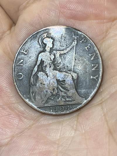 2025年第七十四场(总第一百场）外国好品散币(免佣金) - 币不平–英国🇬🇧1904年半便士(爱德华七世时期)