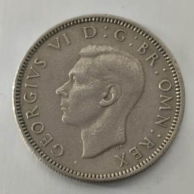 Krab外币市集Vol.22 - 英国1948年1先令-Scotland