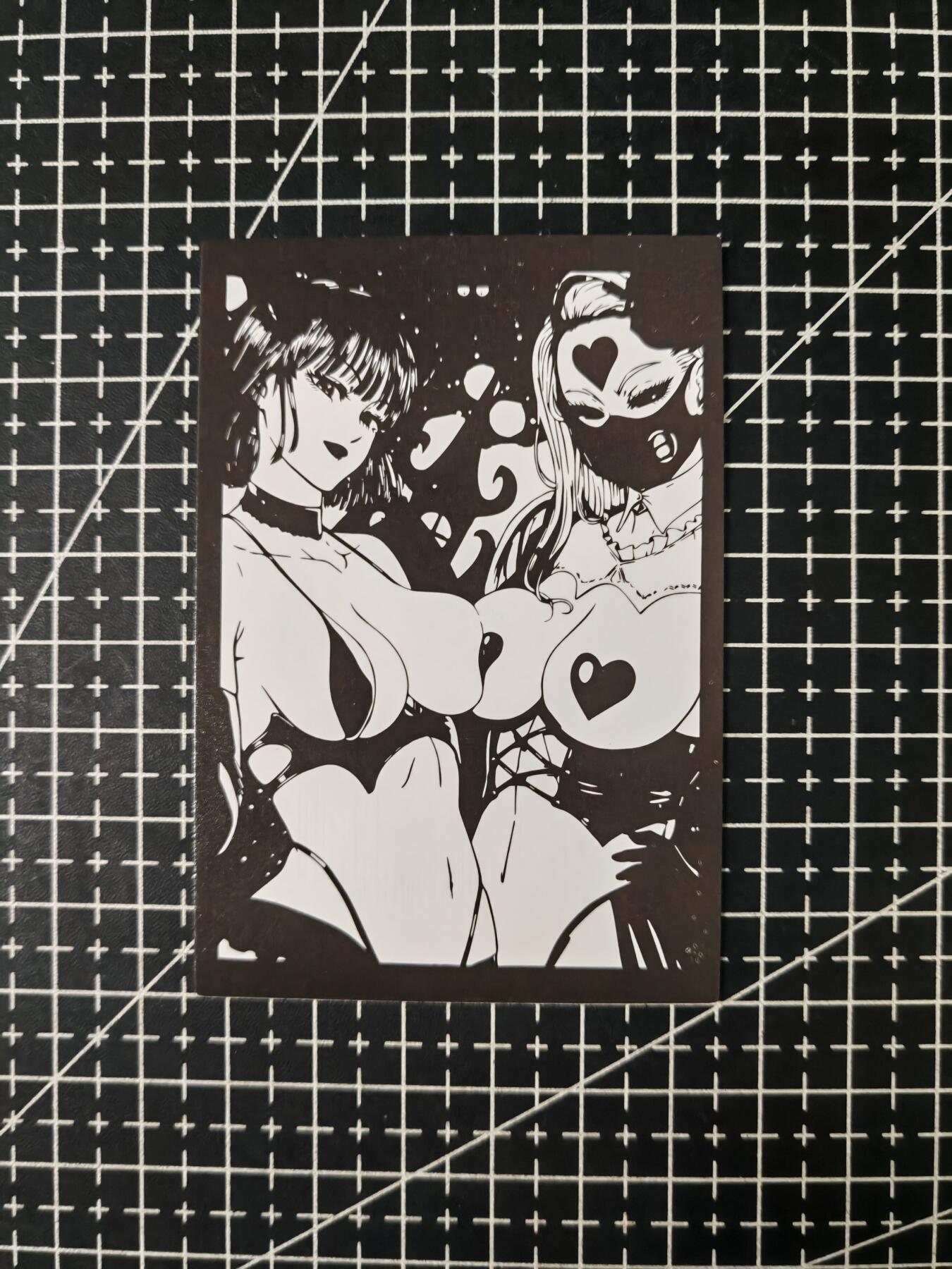 铃鹿第六期（提示一：自制卡难免瑕疵，可能存在撞角爆边等出厂瑕疵，介意慎拍；提示二：参拍请慎重，跑单押金不退的））
