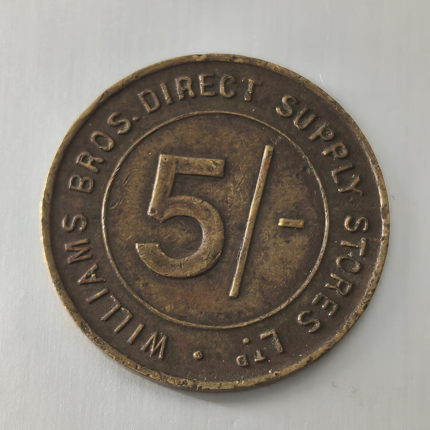 Krab外币市集Vol.22 英国19世纪5便士代币