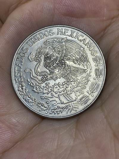 2025年第七十三场(总第九十九场）外国好品散币(免佣金) 稀少版别好品–墨西哥🇲🇽1978年1比索(Open 8，年份开口8版)