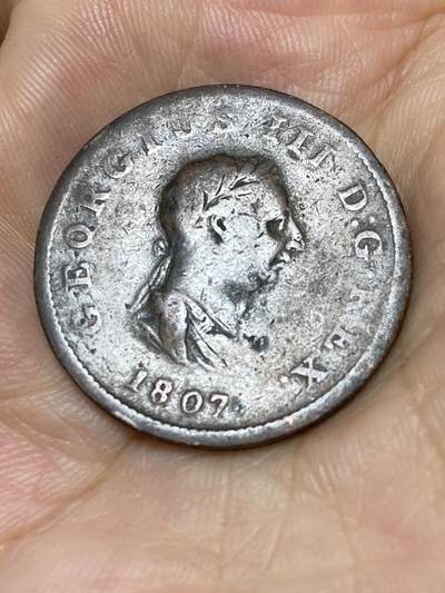 2025年第七十三场(总第九十九场）外国好品散币(免佣金) 英国🇬🇧1807年半便士(乔治三世时期)