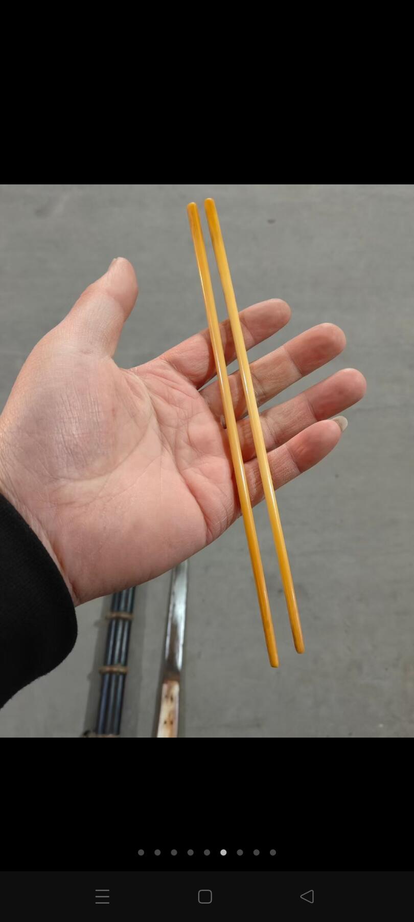 清代餐刀一套，刀把镶嵌骨，牙筷子，这都是达官贵人随身携带的，收藏价值高，保存完好
