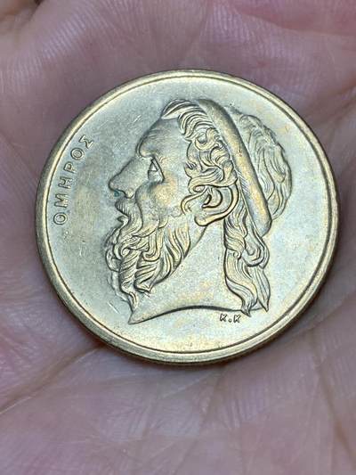 2025年第七十三场(总第九十九场）外国好品散币(免佣金) 好品–希腊🇬🇷1988年50德拉克马(第三共和国第三套)