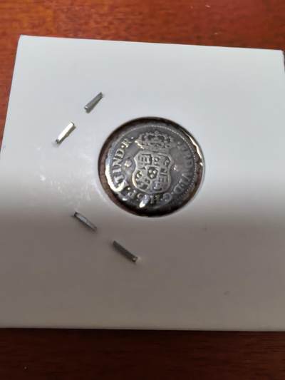 长老汇蛇年精选第三十场拍卖 - 1759西属墨西哥费迪南六世地球双柱1/2里亚尔银币
