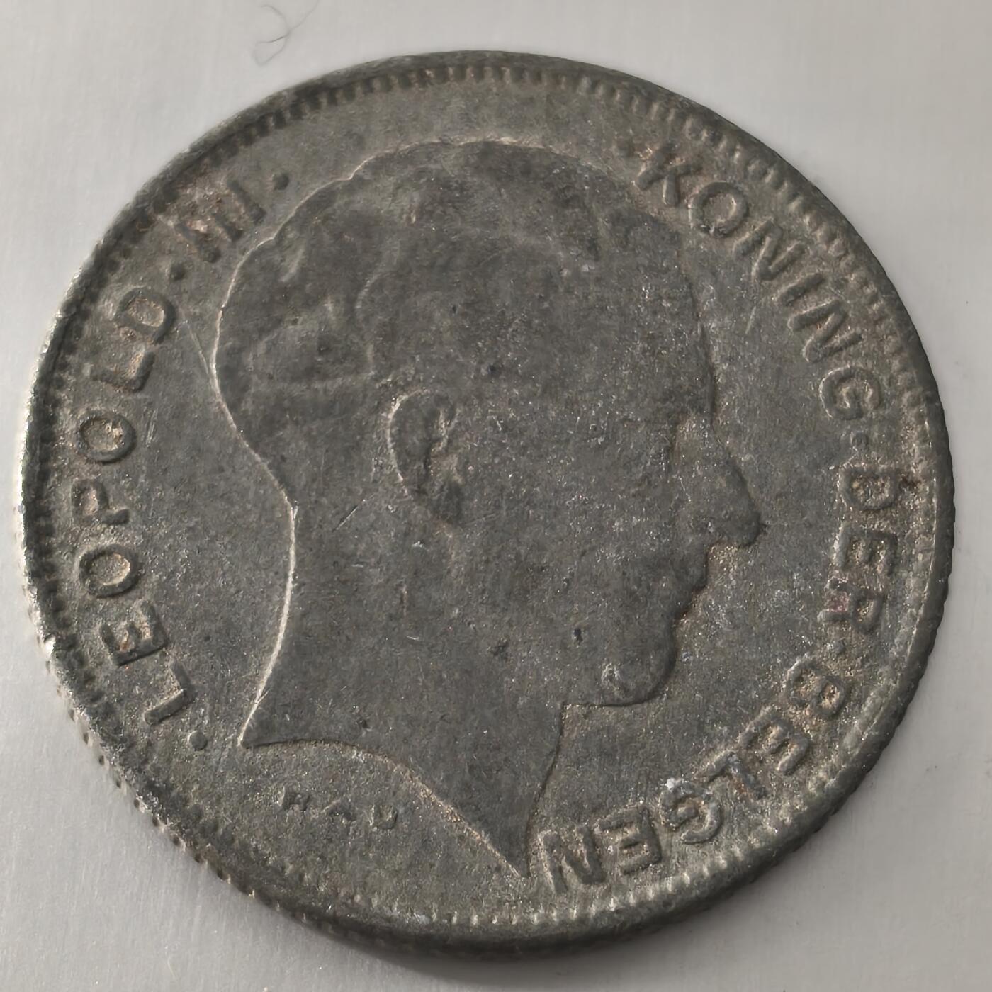 Krab外币市集Vol.22 比利时1941年5法郎