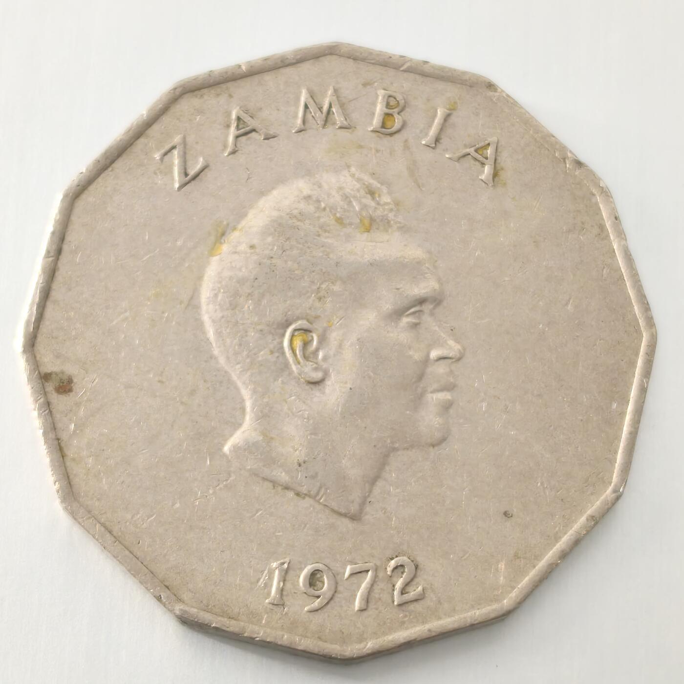 Krab外币市集Vol.22 赞比亚1972年50戈威