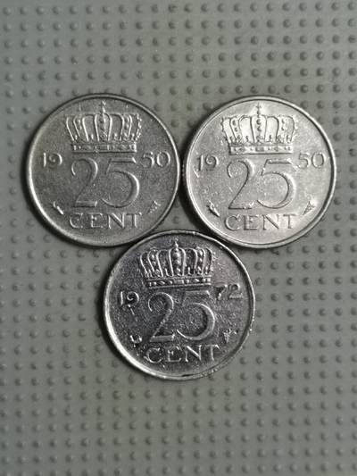 2025年第68场各国散币拍卖（总第68场） - 荷兰25分3枚
