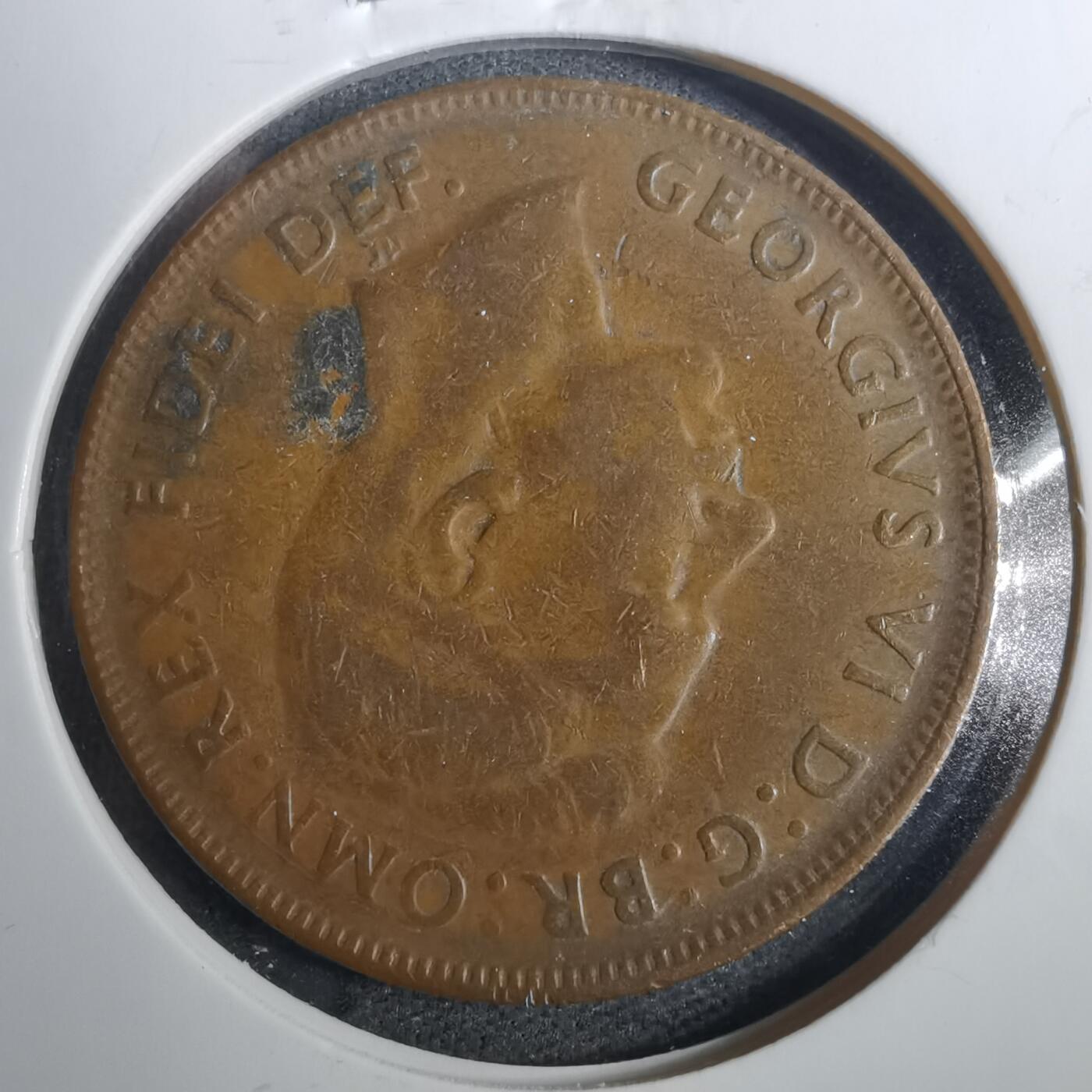 沼泽如烟--第803场 澳大利亚1952年1便士